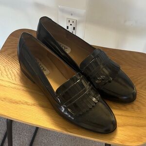 Bally Black Leather Loafers
